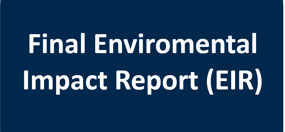 Final Enviromental Impact Report